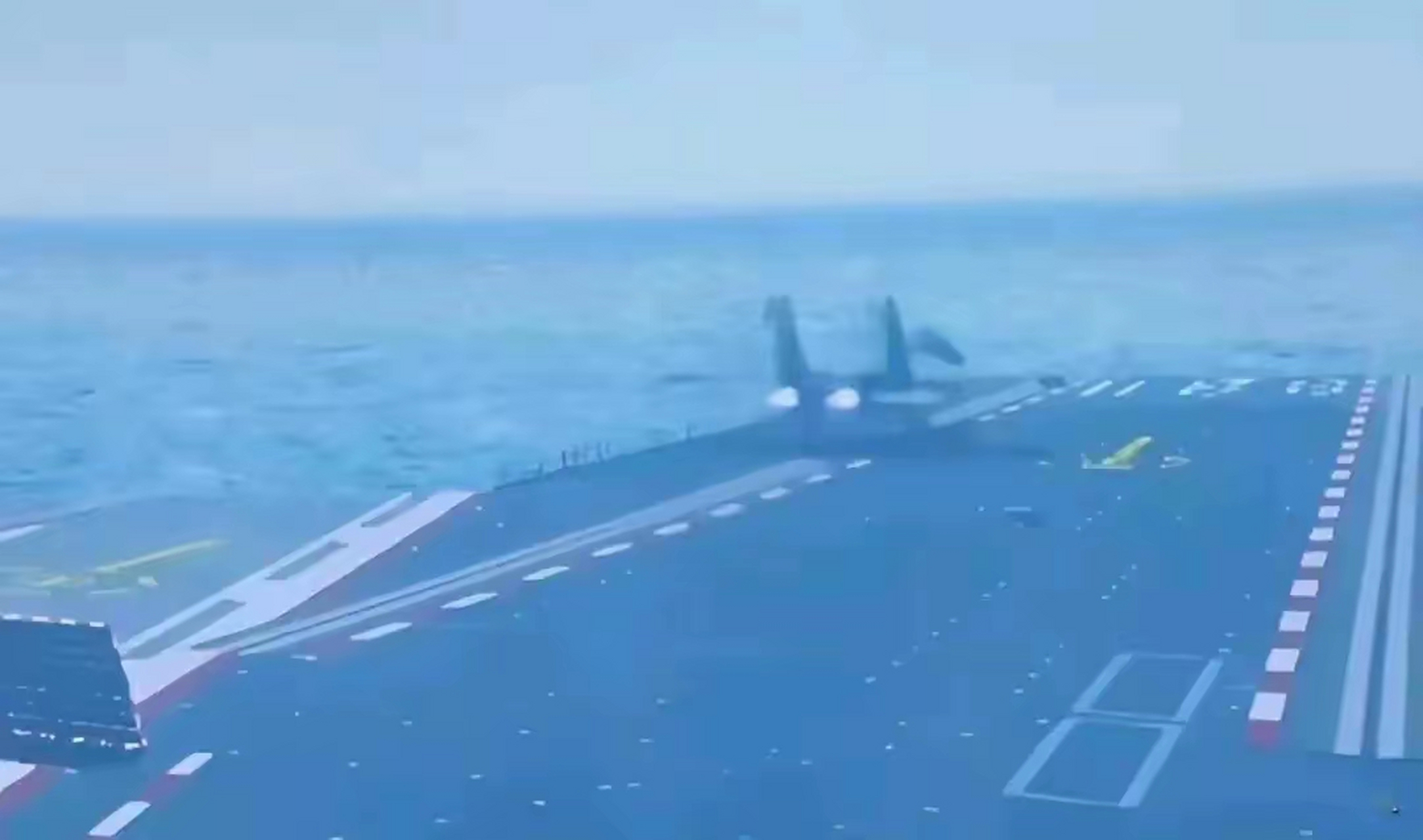 福建艦首次彈射殲-15，揭示中國海軍邁向新時代的里程碑事件，福建艦首次彈射殲-15，中國海軍新時代的里程碑事件