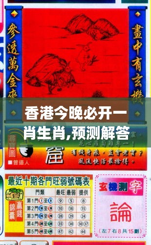 香港和彩王中王精準(zhǔn)一肖，揭秘彩票預(yù)測(cè)之謎，揭秘彩票預(yù)測(cè)之謎，香港和彩王中王精準(zhǔn)預(yù)測(cè)一肖技巧